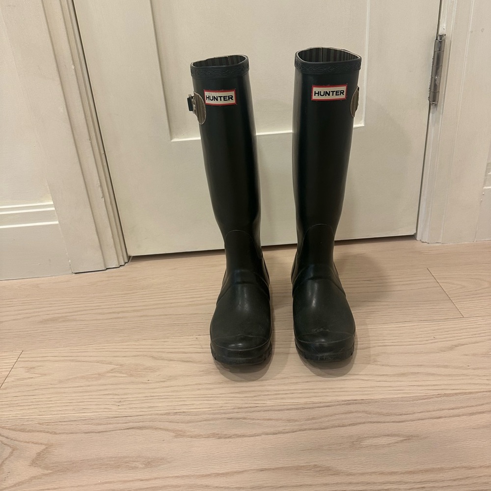 Hunter Classic Green Knee-High Boots